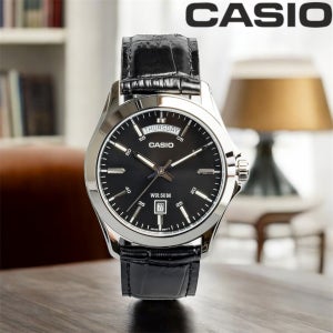 카시오 MTP-1370L-1A MTP-1381L 데이데이트 야광 남성 손목시계