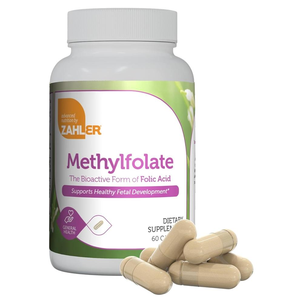 <b>자일러</b> Methyl Folate 비타민 B9 메틸엽산 1000mcg 60 캡슐 1팩B