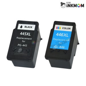 캐논 PIXMA IP2840 (병행수입 프린터전용) 검정 칼라 재생(호환)잉크 SET PG-445XL CL-446XL