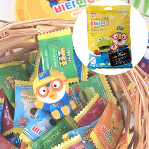 대용량 어린이 <b>비타민</b> 츄어블 아동 <b>비타민</b> c 영양제 복숭아 유아