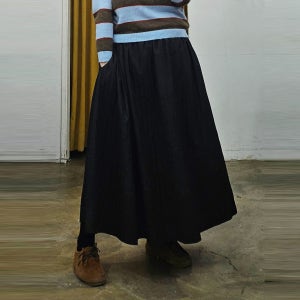 코끼리 핏 좋은 밴딩 스커트 (3COLOR)