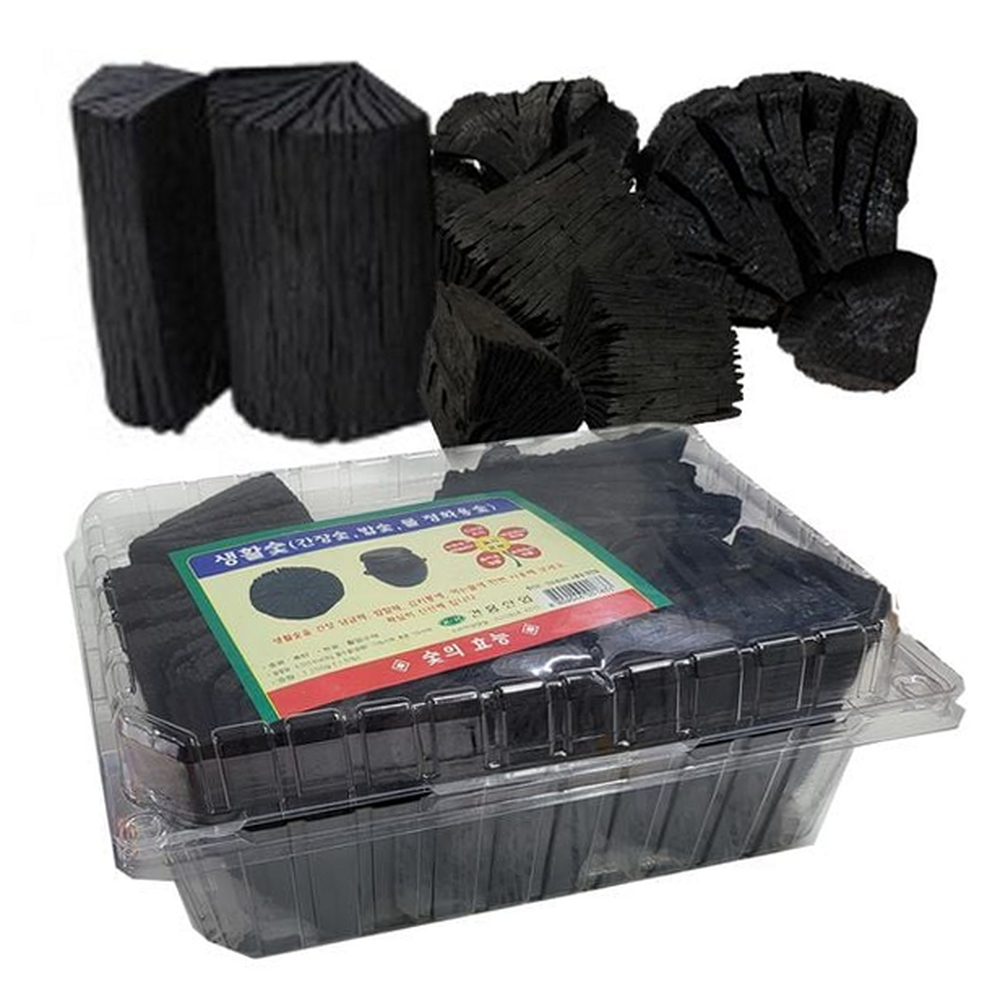 생활숯 건흥833 1.2kg 대 간장숯 정화숯 탈취 냄새제거