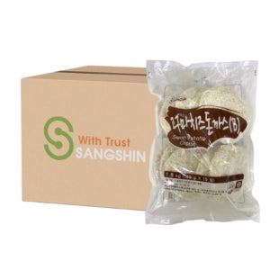 [1BOX] 상신 고구마치즈돈까스 180g x 10장 x 4팩 업소용 대용량 냉동돈까스