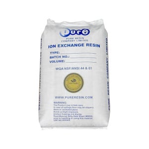 PA101 음이온교환수지 CI형 탈염[순수] 25L-실리카처리,강염기성음이온