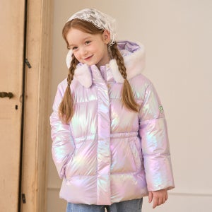 [로엠걸즈] [무료배송] 글로시 오로라 웰론 점퍼 RGJP26B1C_7358