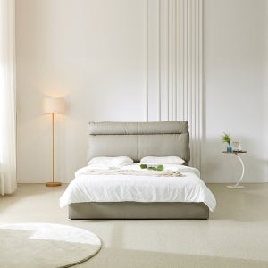 자연앤아이 캐런 패브릭 침대프레임 쿠션 헤드 PU가죽/빈센트 SS Q K LK 국내제작