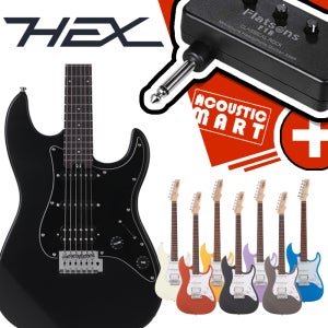 헥스 E100 입문용 스트랫 일렉기타 전자기타 초보자용 연습용 (7컬러)