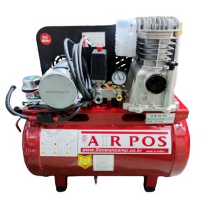 서원 콤프레샤 DC콤프레샤 3마력 40리터 12V 24V SD280-40-3 차량용 렉카