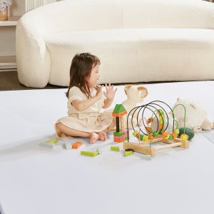 바니하우스 이지클린 2단 알러지프리 항균 빅 폴더매트 320x280x4cm