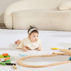 바니하우스 이지클린 2단 알러지프리 항균 빅 폴더매트 340x280x4cm