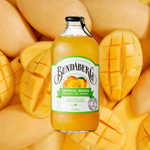 분다버그 트로피칼 망고 375ml 12병 탄산 병음료 코스트코 고급 음료수