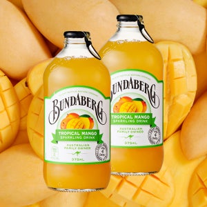 분다버그 트로피칼 망고 375ml 24병 탄산 병음료 코스트코 고급 음료수