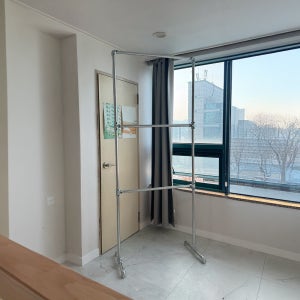 본드팩토리 파이프행거 아다만트 3단 빈티지실버 1000X2000