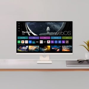 LG전자 스마트모니터 69cm (27인치) 가정용 스텐드 이동형 TV겸용모니터