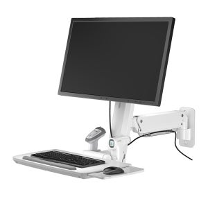 엔산마운트 MED-01 메디컬 모니터암 병원용 병원 모니터 거치대 벽형