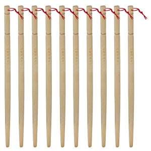 (2겹 대나무 죽비 10개) 나무 회초리 효자손 지시봉 지휘봉 막대 안마봉 마사지봉 안마기 마사지기 매