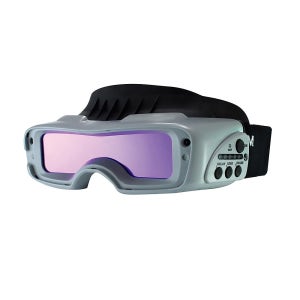 써보레 자동차광 용접면 고글형 아크쉴드1 싱글 용접고글 안경 자동면