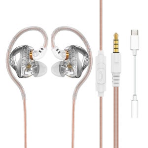 디보이스 HE-S60 3.mm 4극 고음질 인이어 이어폰 스마트폰 PC용 음악청취 게이밍