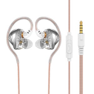 디보이스 HE-S60 3.mm 4극 고음질 인이어 이어폰 스마트폰 PC용 음악청취 게이밍