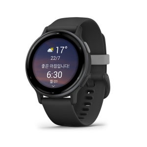 가민 비보액티브5 피트니스 GPS스마트워치 블랙, 42mm