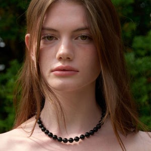 Onyx Necklace 10mm (L242MNK020)