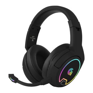 지클릭커 슈퍼히어로 G-SHOT C타입 버추얼7.1 ENC 블루투스 무선 게이밍 헤드셋 GH-WB4000 블랙