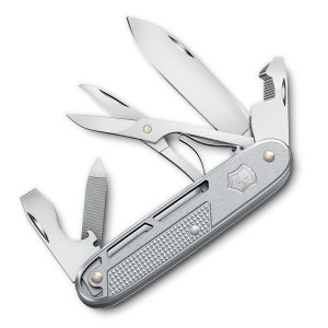 빅토리녹스 시너지x알록스 미디움 포켓 나이프 실버 0.8226.26