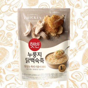 CJ 비비고 햇반 누룽지닭백숙죽420g 외 14종