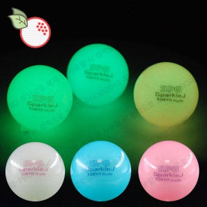 [SPG 코리아/26년신형] 야광 축광 삿포로 파크골프공 스파클제이 민무늬 4겹구조