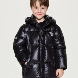 [MLB 키즈] 에어 데일리 글로시 롱 구스다운 NY (Black) 7ADJB1556