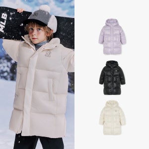 [MLB 키즈] (공식) 에어 데일리 글로시 롱 구스다운 (3color)