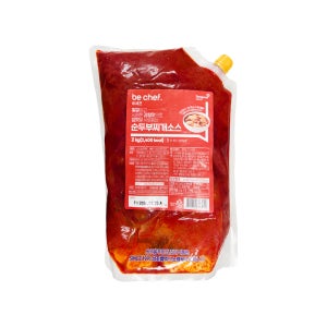 동원홈푸드 비셰프 순두부찌개소스 2kg 5개입 1박스