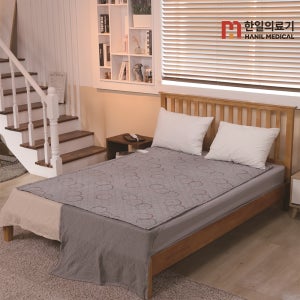 탄소매트 카본 전기매트 온열 매트 침대 EMF 그래핀 캠핑 전기요 슈퍼싱글, 110x180cm, 오보석+마그네틱