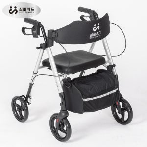 실버위드 노인 어르신 보행기 접이식 롤레이터 실버카 성인용 보행보조기