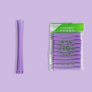 셀프 파마 헤어롤 세라믹 파마롯드 10개입, 10호 (10mm), 1개