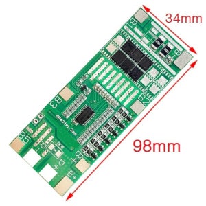 PN-LBCP-18650-6S 18650 BMS 타입 리튬이온 배터리 충전 및 배터리 보호 BMS 모듈 - 6개용
