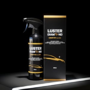 러스터 다이아몬드 올인원 고광택 물왁스 셀프 차량용 광택제 유리 코팅제 500ml
