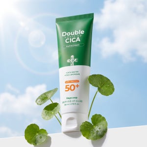 머그스쿱 더블 부스트업 시카 수분 진정 선크림 80ml SPF50+ PA++++