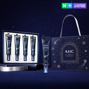 [10% 슈퍼적립] AHC 프리미어 앰플 아이크림 포페이스 허니글로우 에디션 40ml 4개