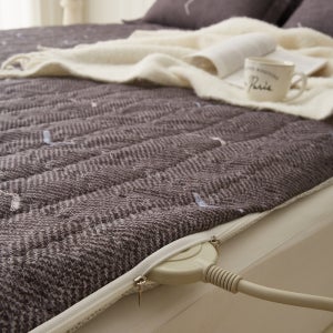 쒸우고 벗기기 편한 온수 매트커버 전기 탄소매트 온열 옥장판 ㄷ자형 지퍼