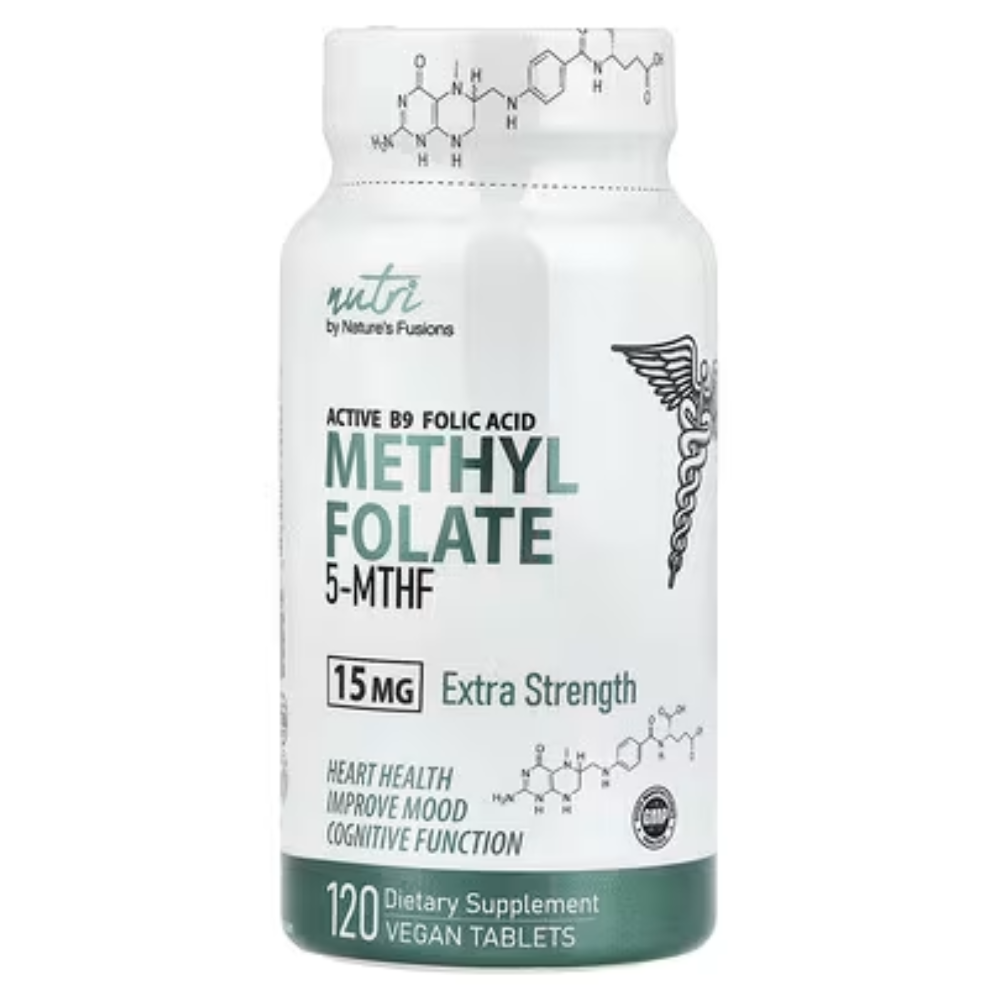 뉴트리 <b>메틸 폴레이트</b> 15mg 120비건정