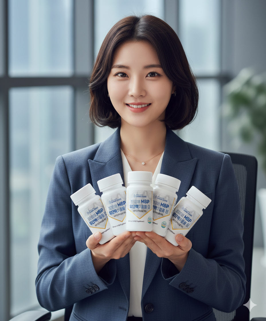 프리미엄 엠비피 MBP 유단백 <b>추출물</b> 120정 5통