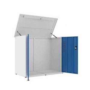 철제 간이창고 미니 농막 농기구 보관함 공구함 폭 145cm/무 칸막이