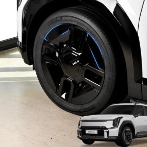 EV9 튜닝용품 휠커버 블랙 크롬죽이기 몰딩커버 한대분 16P