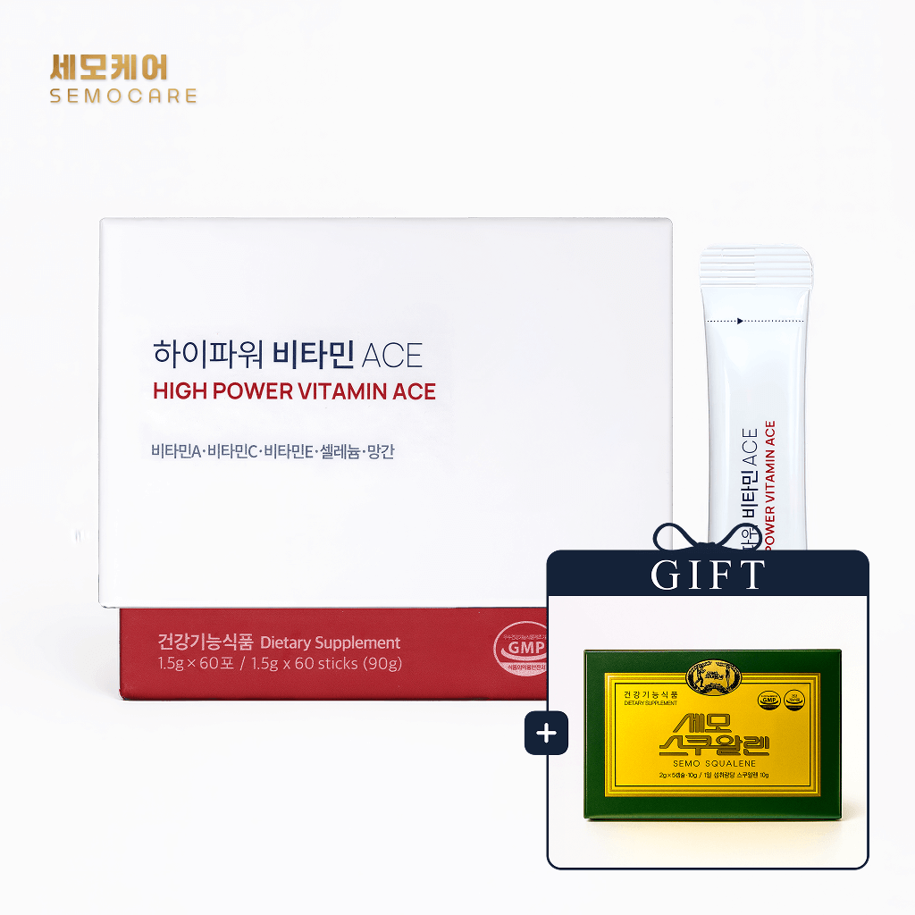 [특별사은품] 세모 하이파워 <b>비타민 ACE</b> 60포, 1개