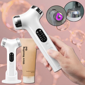 클린에너지 4중 25MHz 듀얼테트라 초음파 뷰티디바이스 콜라겐 엘라스킨 부스터