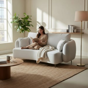 리안 오슬리 타이보 코모도 패브릭소파 3인