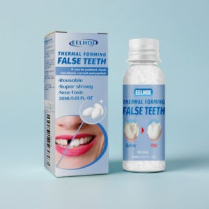 임시 가짜 치아 이빨 만들기 깨진 인공 치아 접착제 30ml