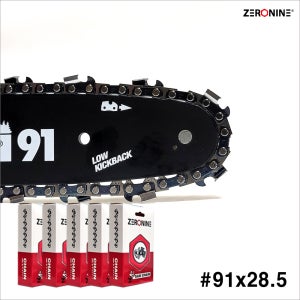 제로나인 체인톱날 91x28.5 1세트 5개 16인치 가이드바 엔진톱날