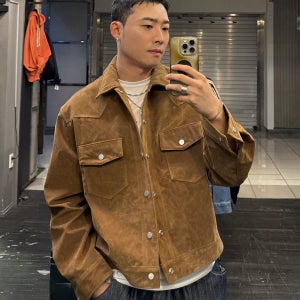 웨스턴 스웨이드 자켓